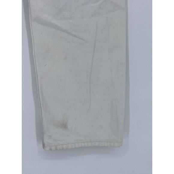 COS Women’s White Loose Fit Straight-Leg Denim High-Rise Jeans SZ 26 - Picture 8 of 11